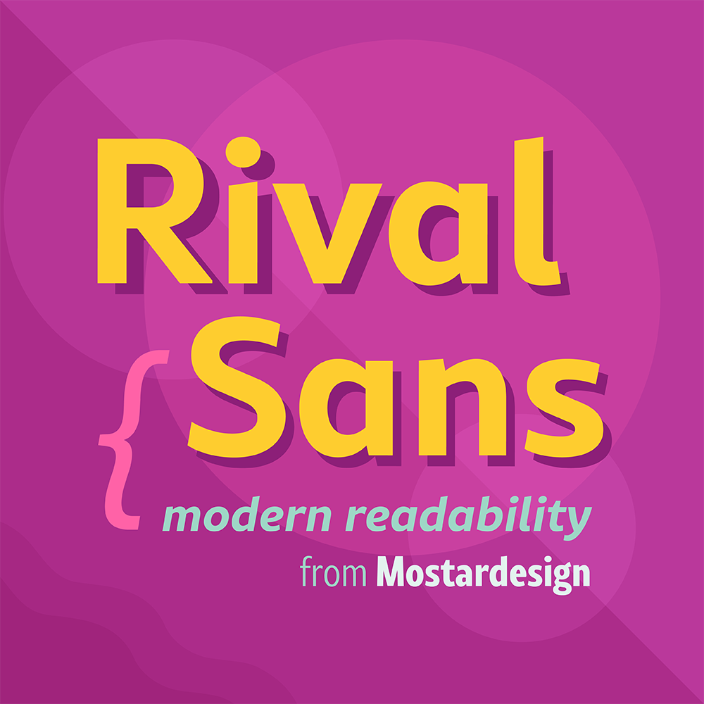 Rival Sans Poster