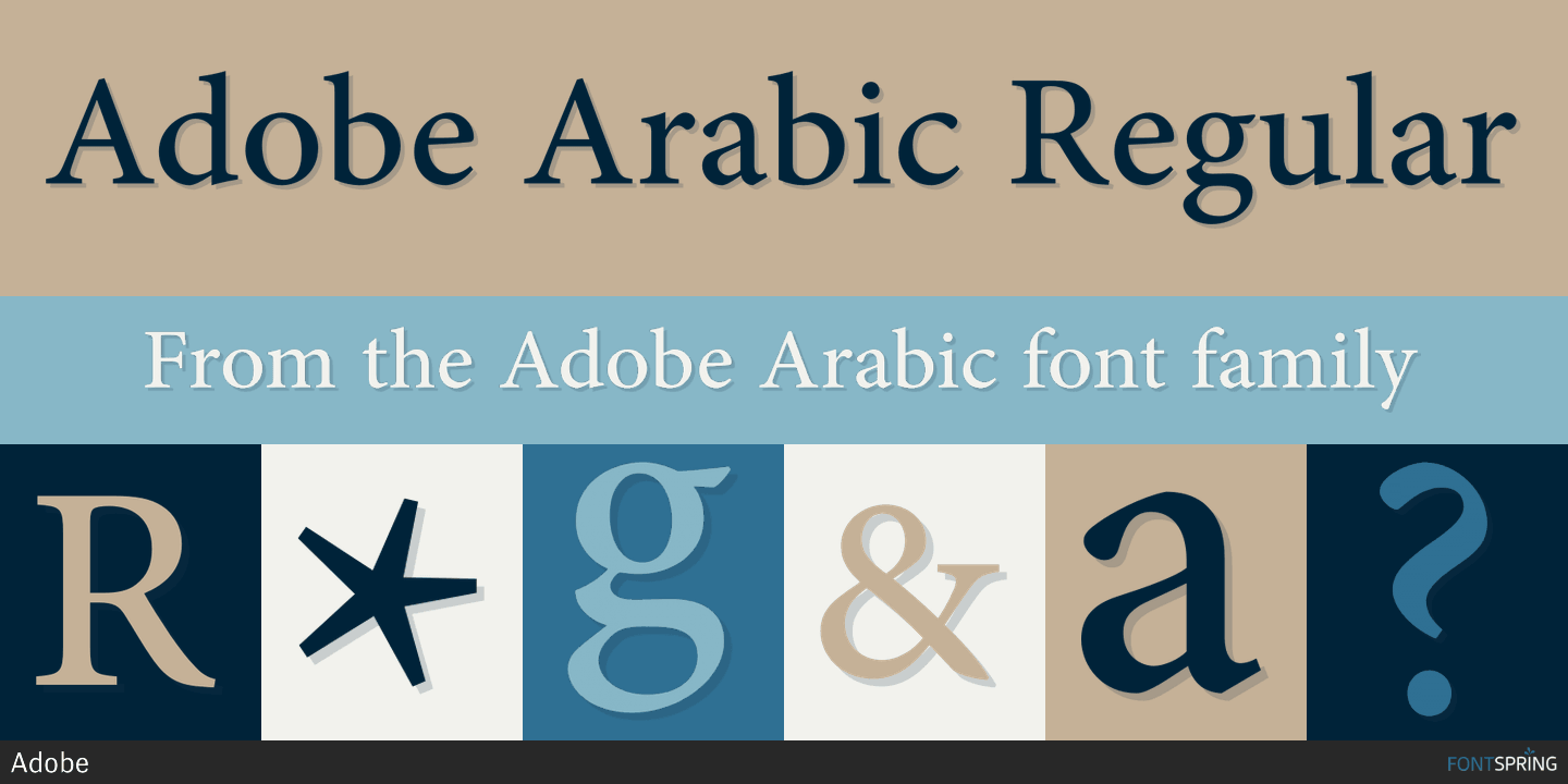download arabic fonts for adobe acrobat dc