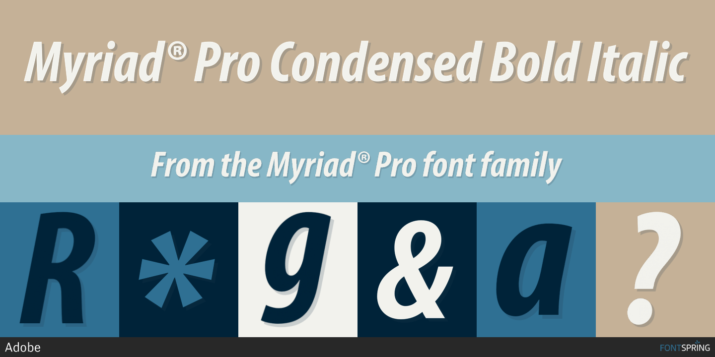 myriad pro free font