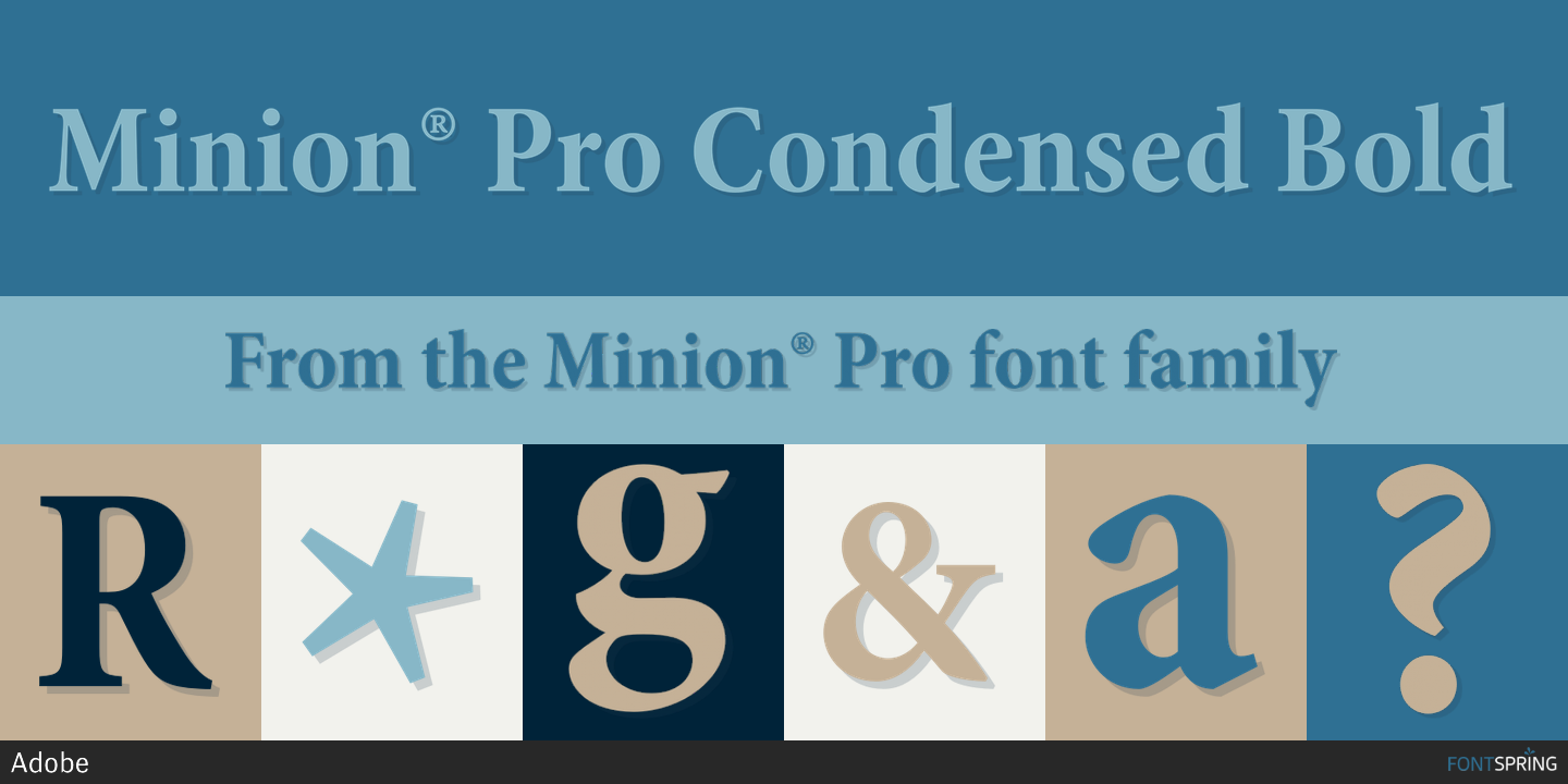 Minion variable concept font download