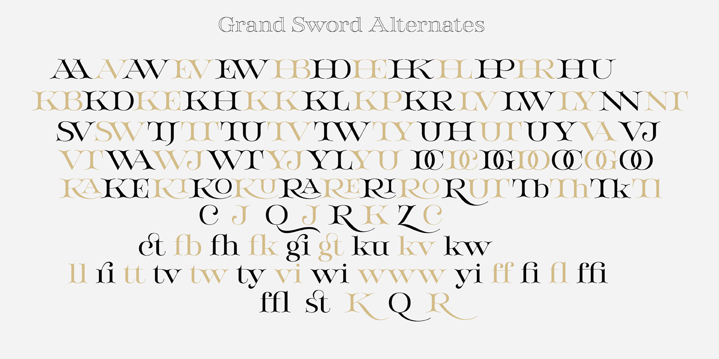 View font. Grand шрифт. Шрифт с мечами. Русский меч шрифт.