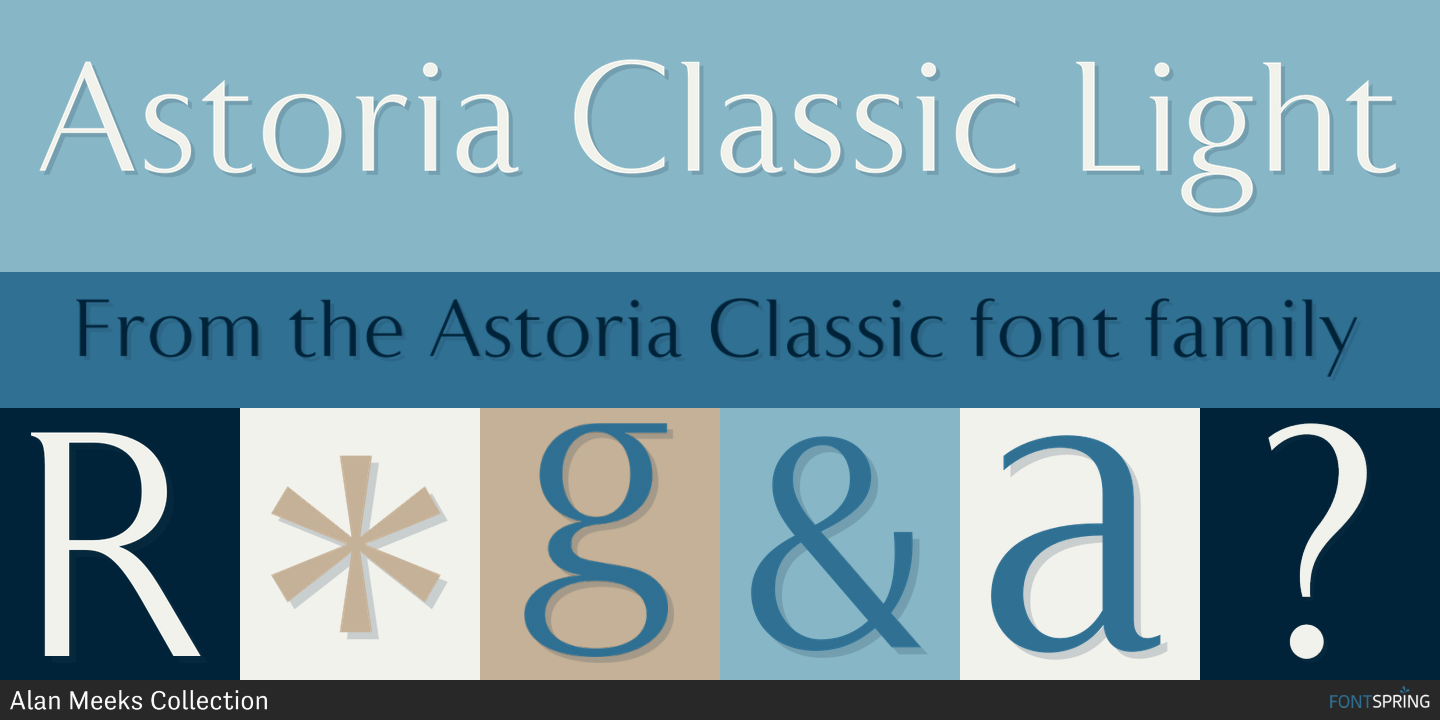 astoria bold italic