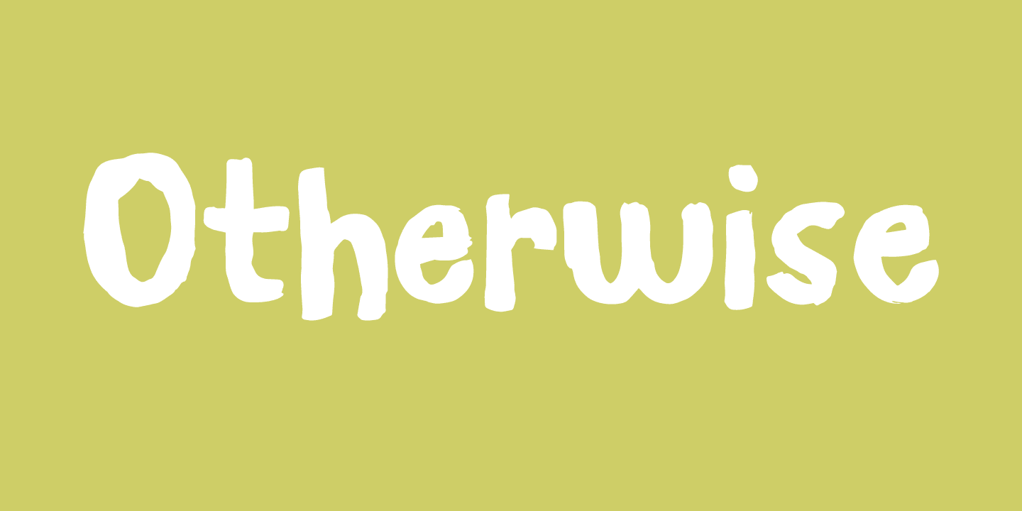 otherwise fontspring myfonts