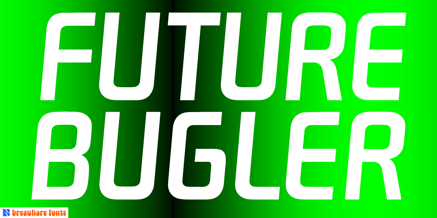 Future Bugler font family