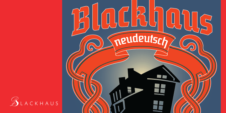 Blackhaus font family