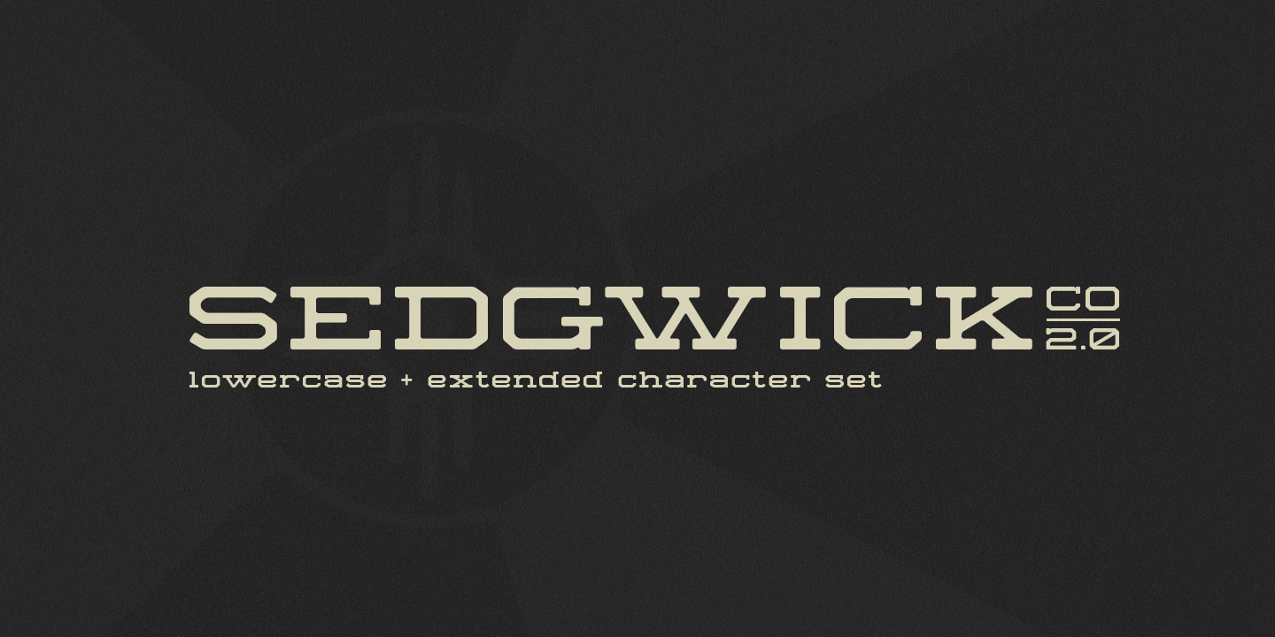 Sedgwick Co 2.0 font family