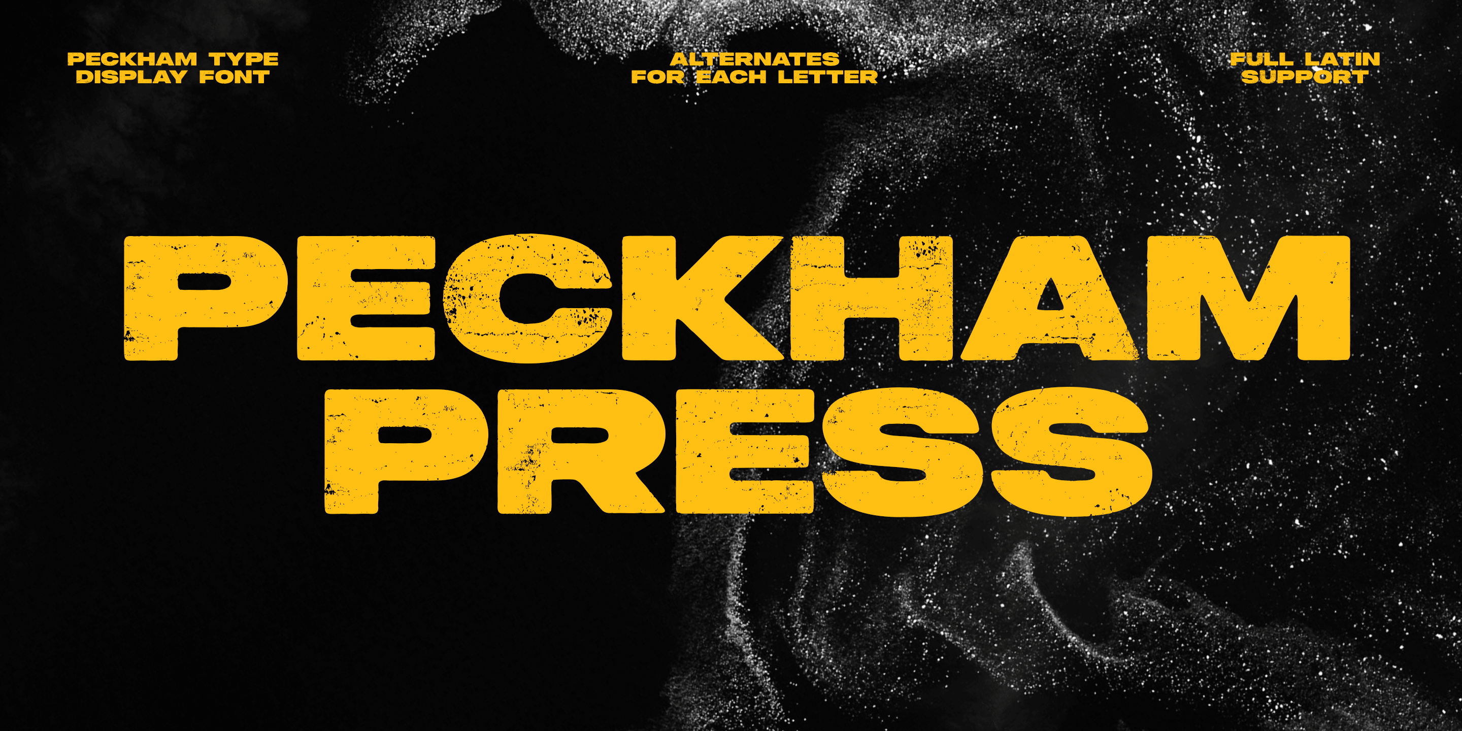 peckham press font free download
