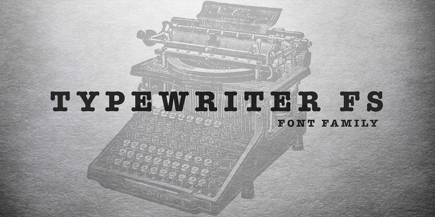 typewriter webfont