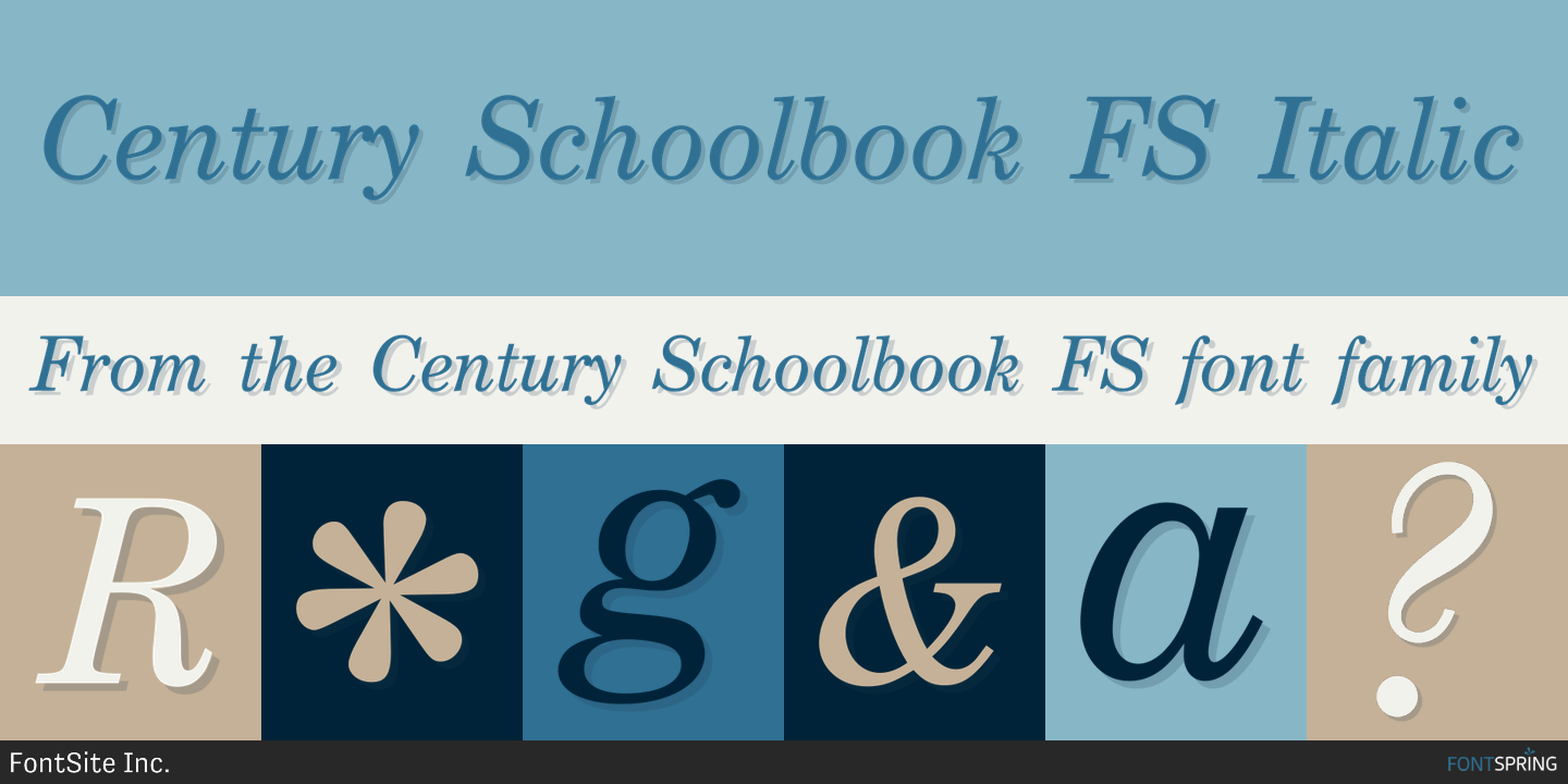 all font century schoolbook italics all font century schoolbook italics
