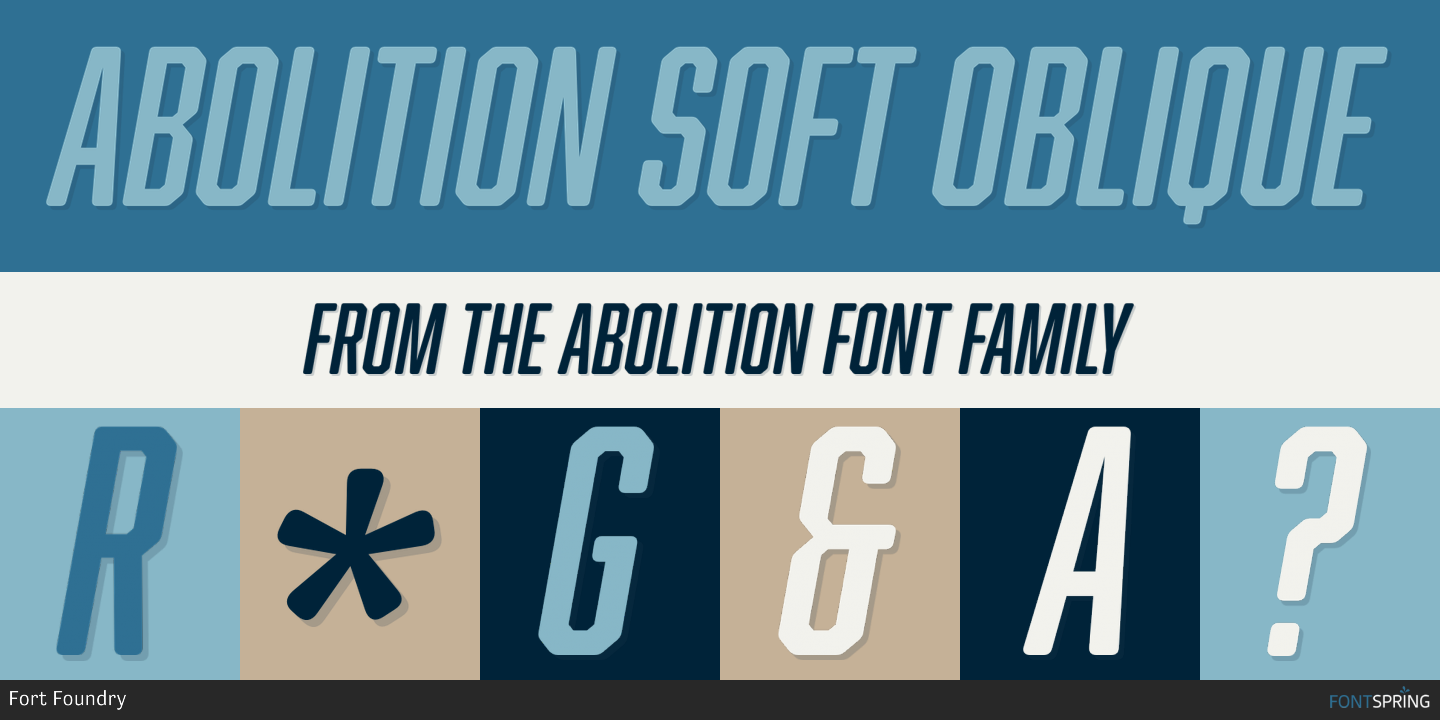 Abolition By Fort Foundry