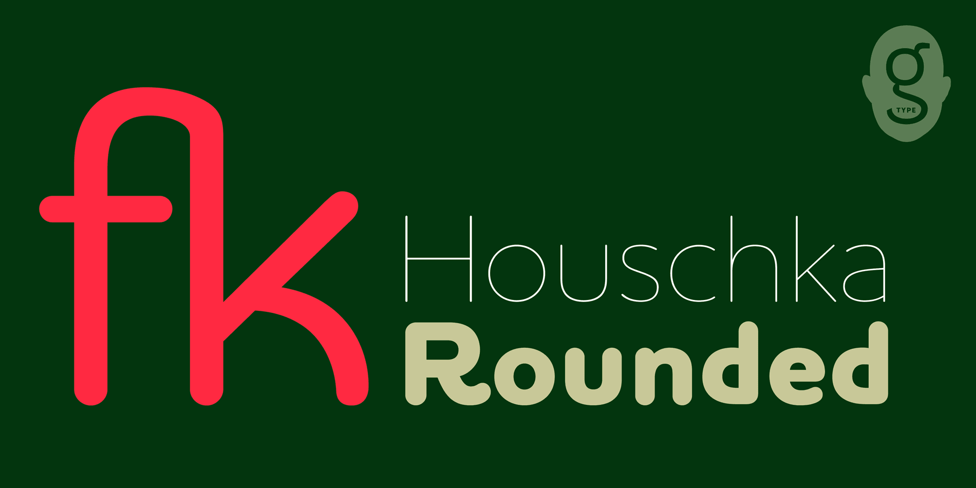 Houschka Rounded Font Fontspring