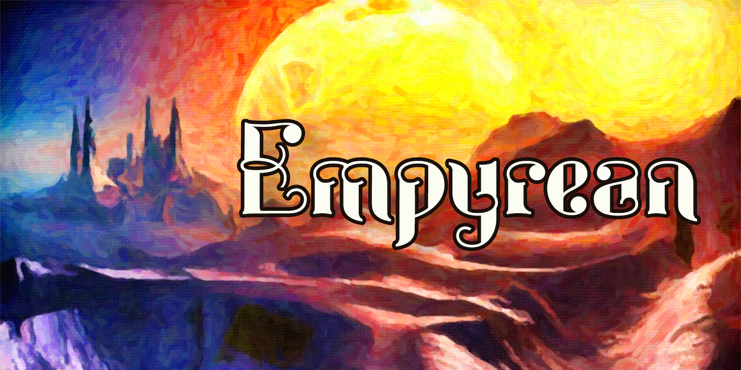 Empyrean font family - 1