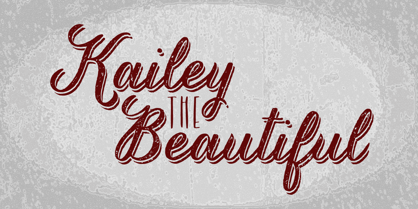 Kailey font family