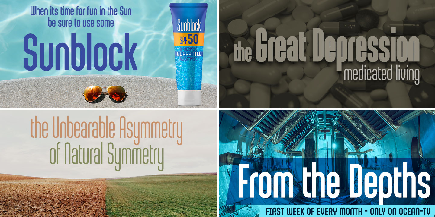 Sunblock Pro Collection font collection - 6