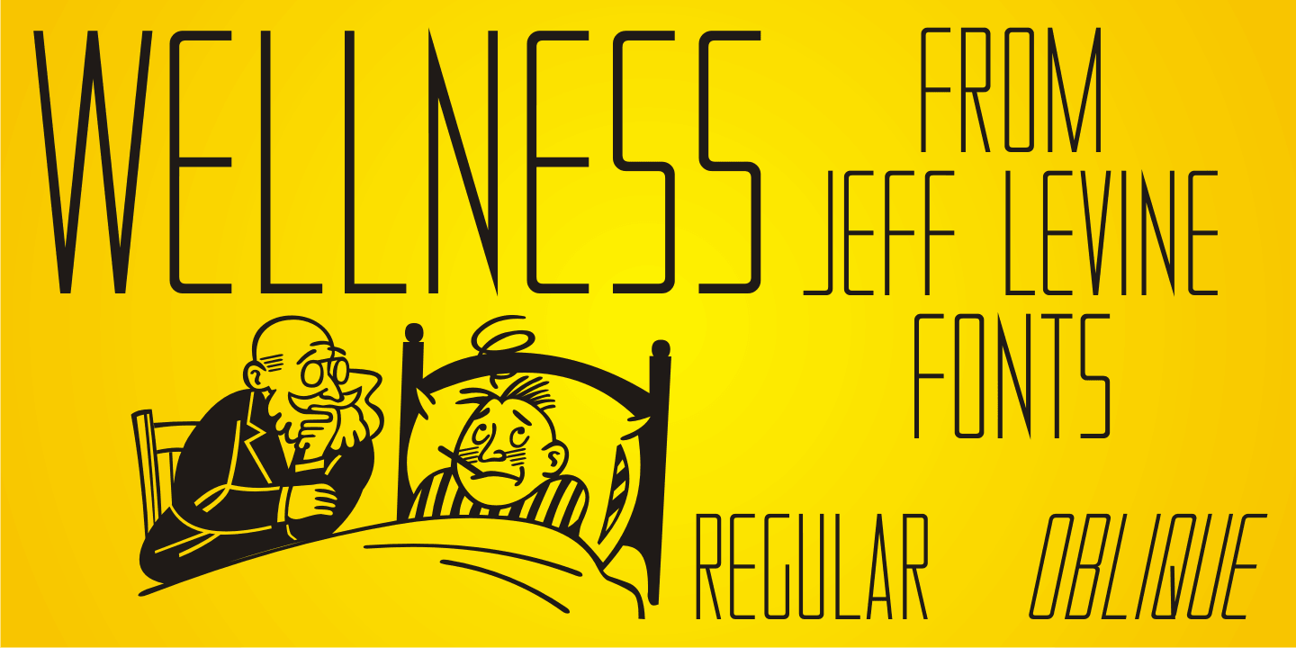 Wellness JNL font family