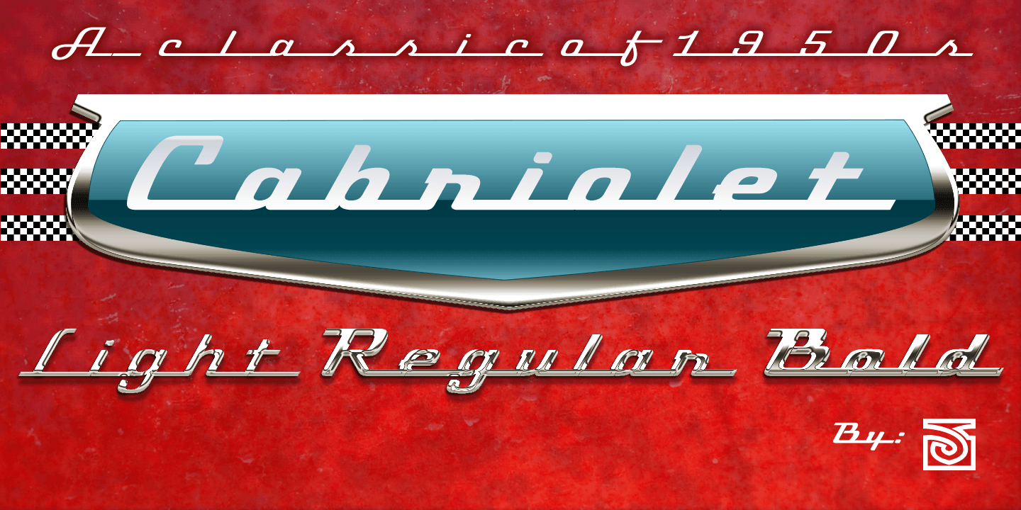 Cabriolet Font | Fontspring