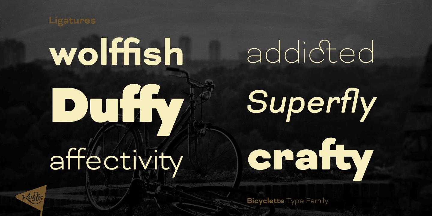 bicyclette font buy