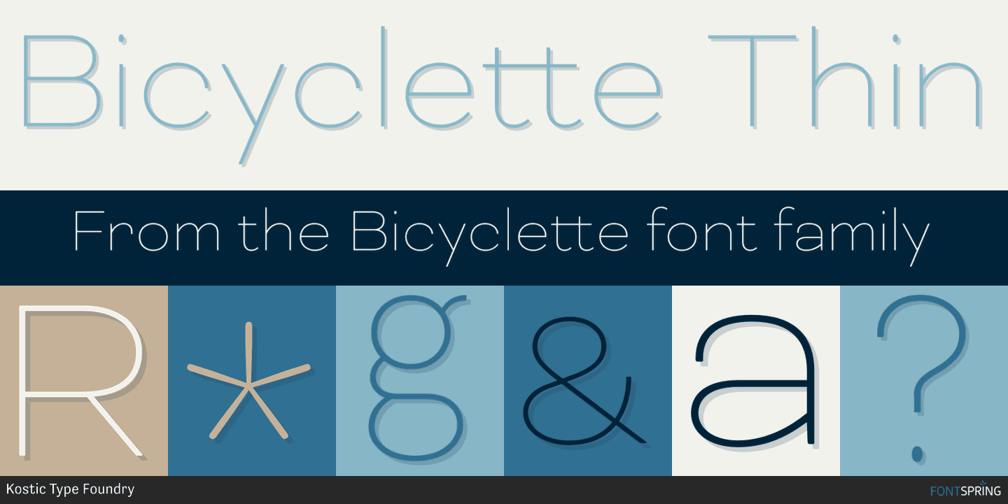 bicyclette font buy