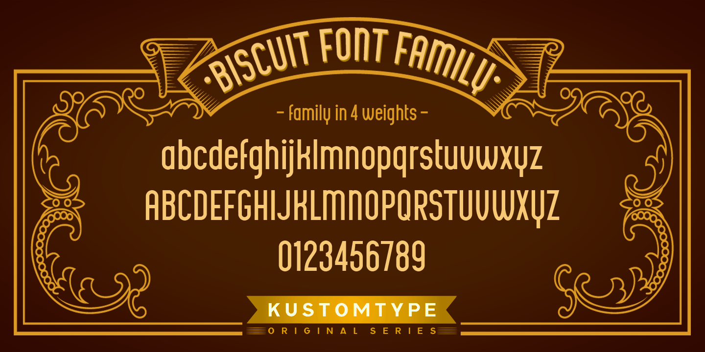 Biscuit Pro font family - 1