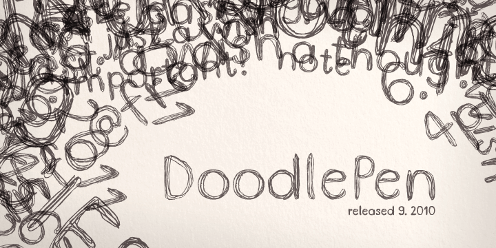 DoodlePen font family
