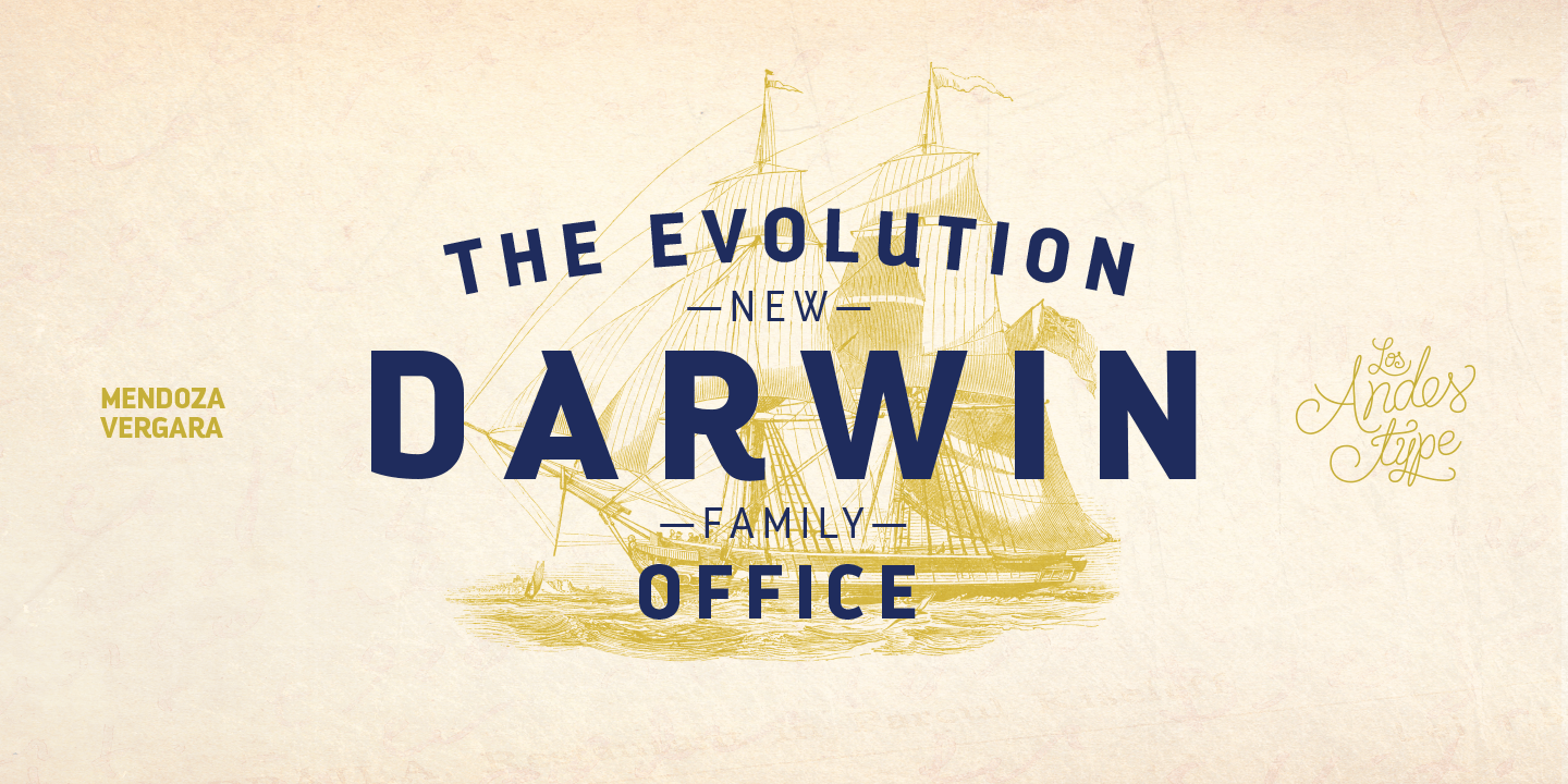 Darwin Office font family