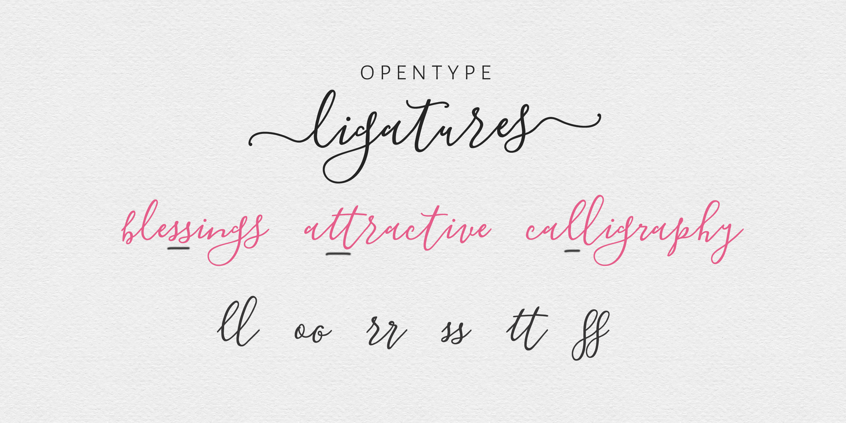 free elegant fonts with line