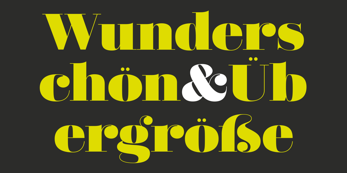Didonesque font family - 6