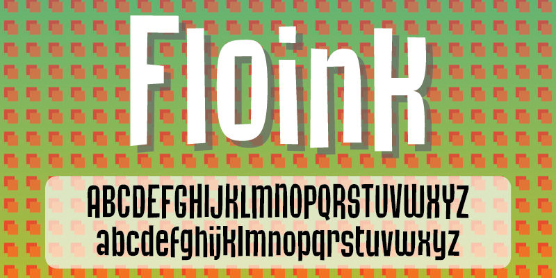Floink font family