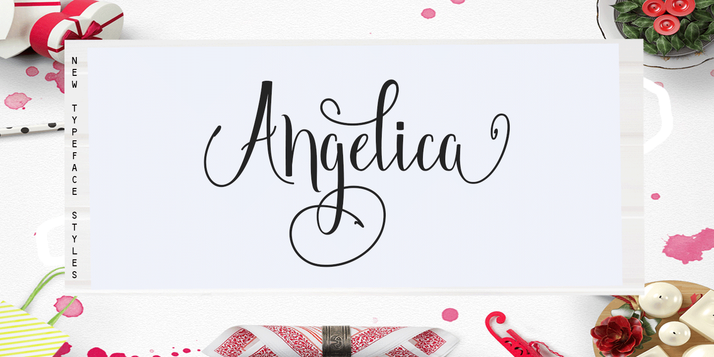 Angelica Font Fontspring