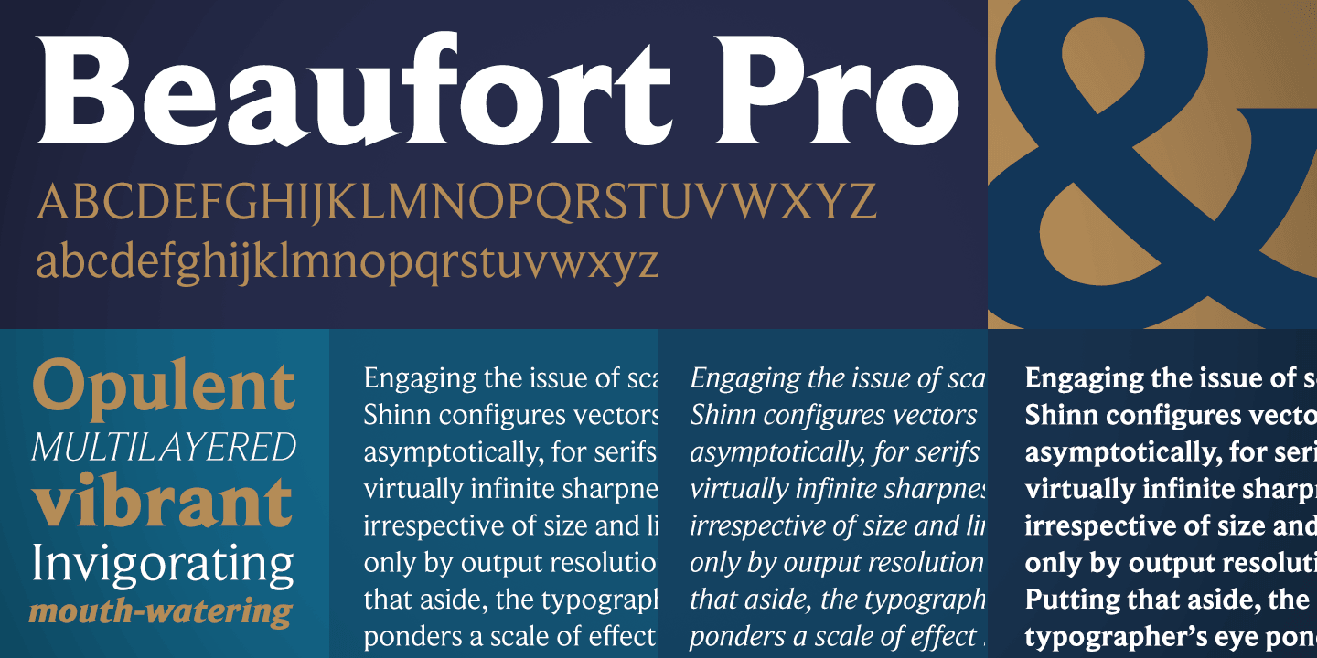 Beaufort font