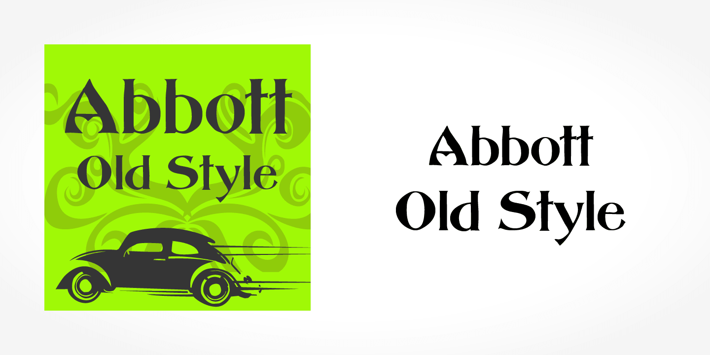 Abbott Old Style font family