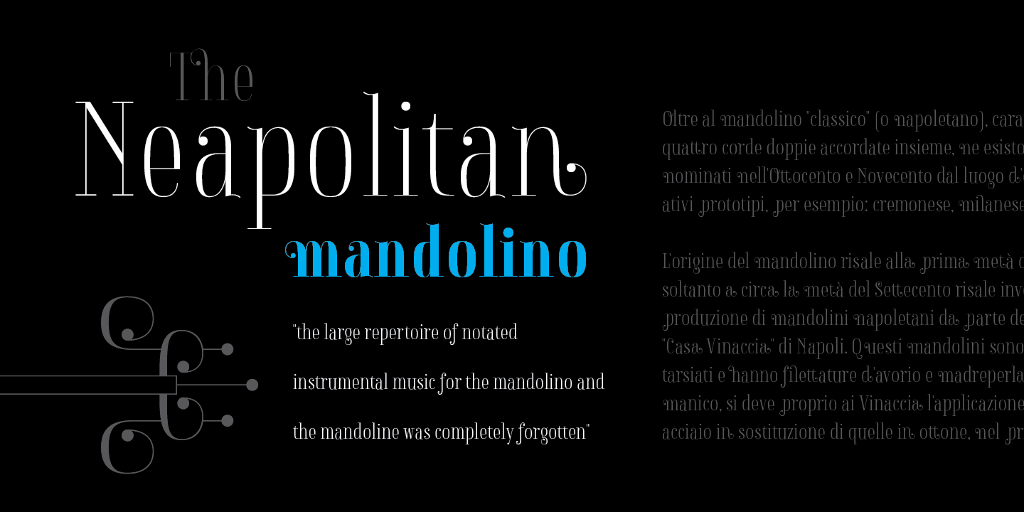 Napolitanka font family - 4