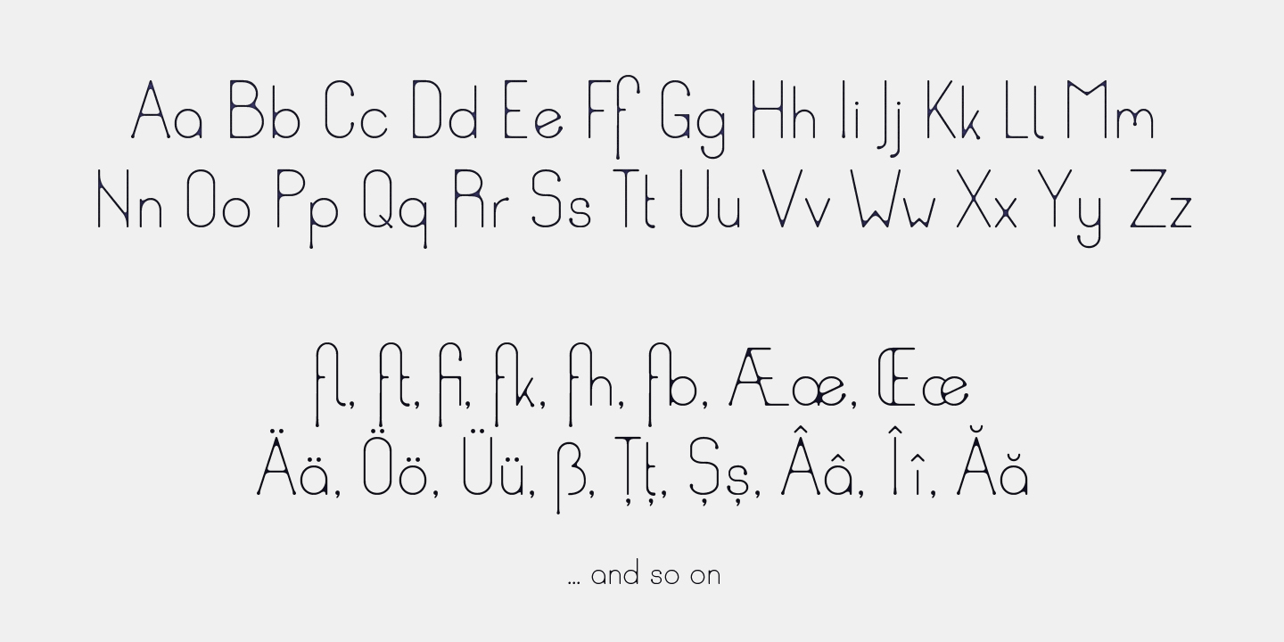 Ud font family - 1