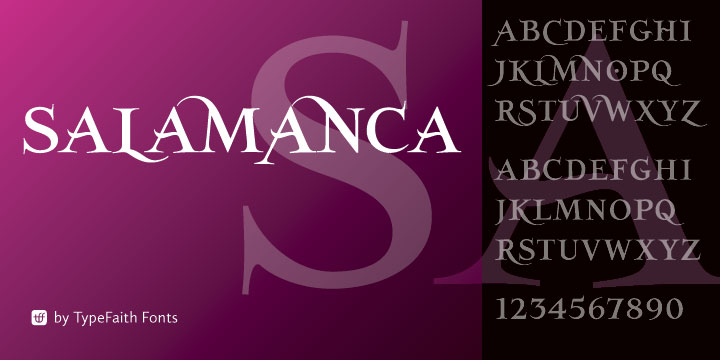 SalamancaTF font family