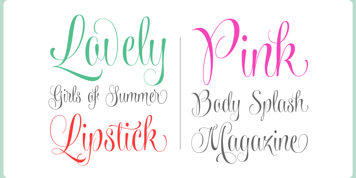 Wishes Script Font | Fontspring
