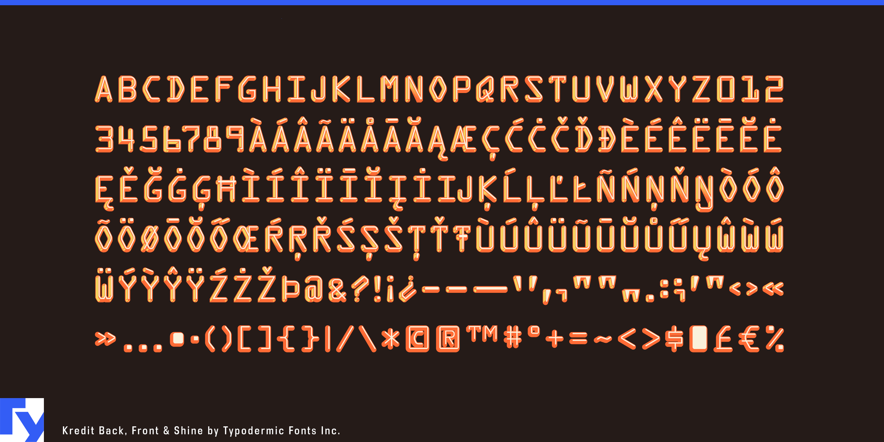  Kredit Font  Fontspring