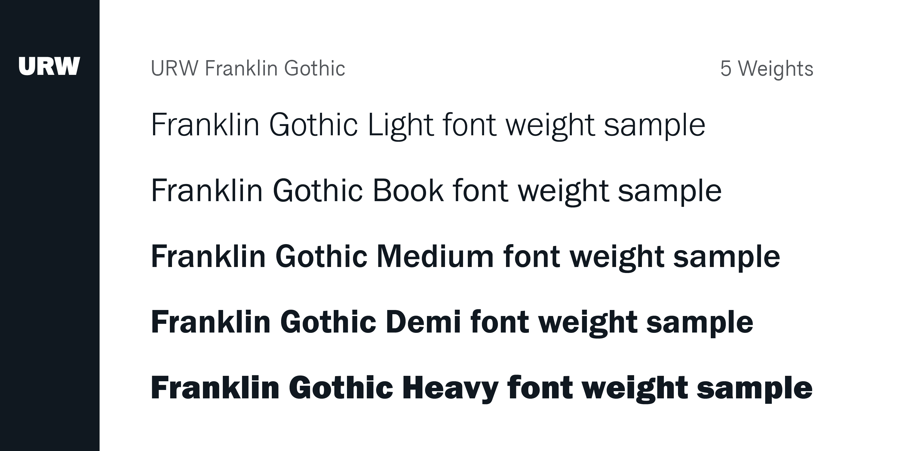 franklin gothic urw font franklin gothic urw font