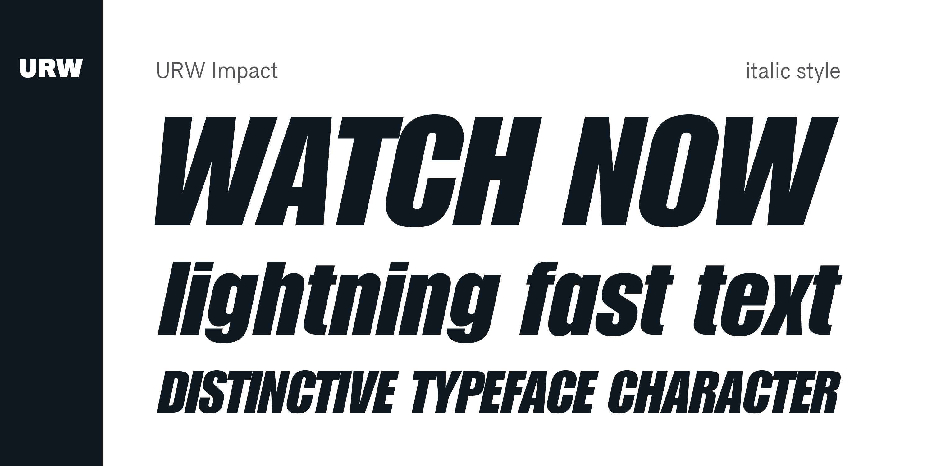 impact italic font free download