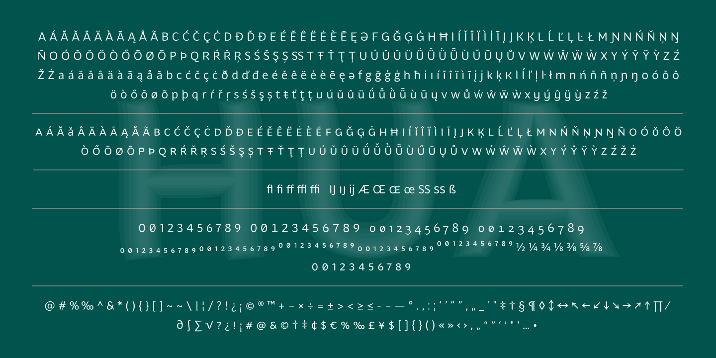 Hua Font Fontspring