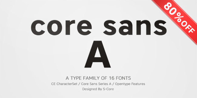 core-sans-a