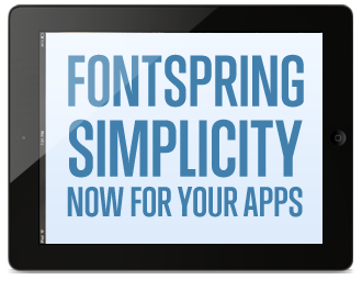 Fontspring Simplicity Now For Your Apps