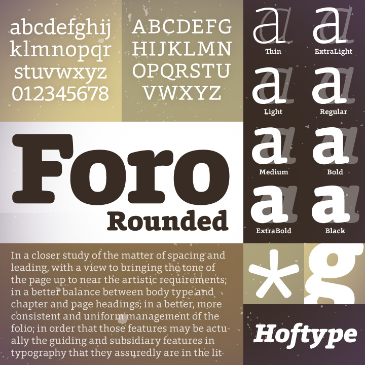 Foro Rounded