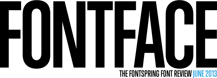 FONTFACE - The Fontspring Font Review