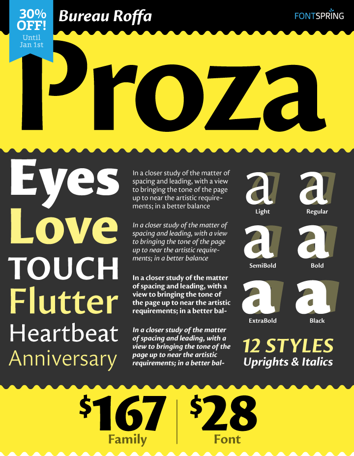 Proza Font Family