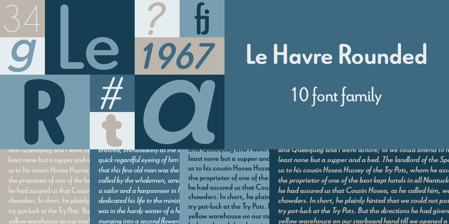 Le Havre Rounded Poster