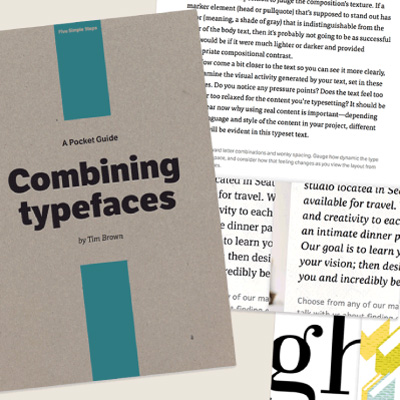 Combining Typefaces