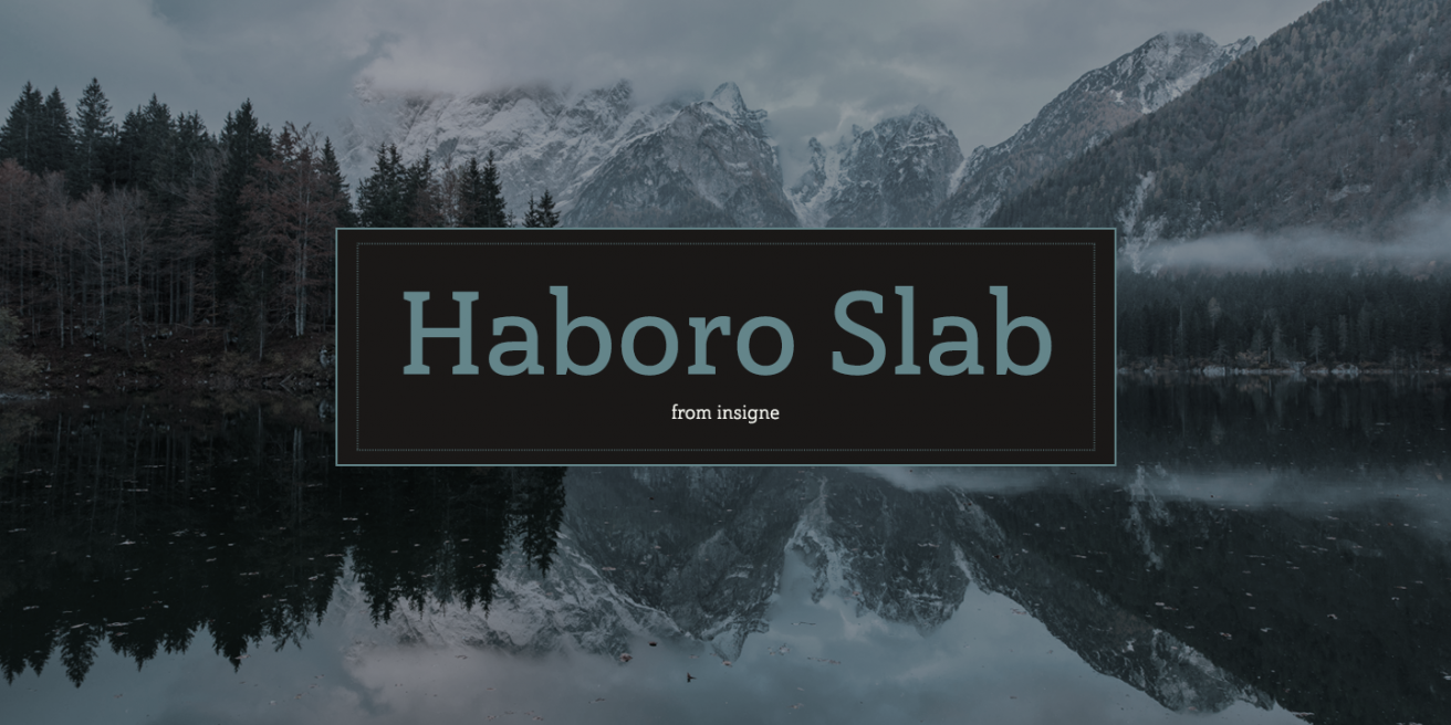 Haboro Slab Poster
