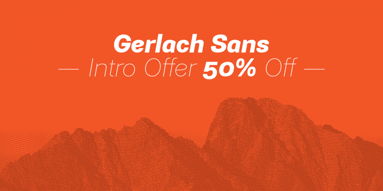 Gerlach Sans Poster