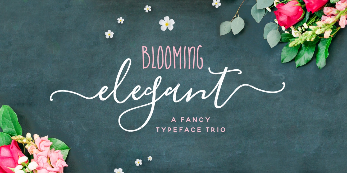 Blooming Elegant Poster