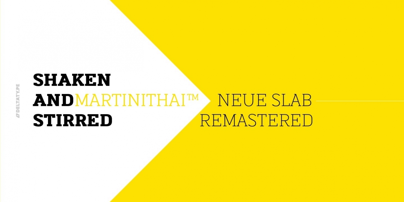 Martinithai Neue Slab Poster